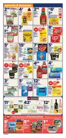 Provigo flyer week 37 Page 6: French's mustard €4,00, Quaker muffin or cookie mixes €5,50