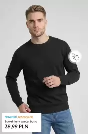 Sinsay gazetka Strona 18: Bawełniany sweter basic €39,99