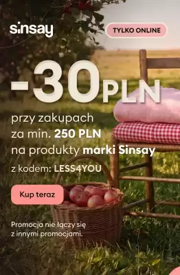 Sinsay gazetka (ważność do 9-09)