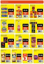 Booker Wholesale brochure Page 10: Crisp and Dry €16,49, Dolmio stir-in €11,99