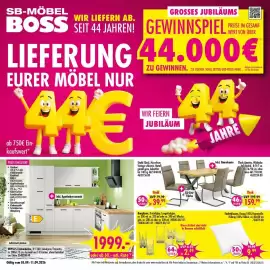 Möbel Boss Prospekt woche 36 Seite 1