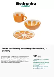 Biedronka gazetka Strona 7: Zestaw śniadaniowy Altom Design Pomarańcza, 3 elementy €32,99