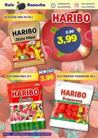 Hale Banacha gazetka Strona 18: Żelki Sandia Arbuza Haribo €3,99, Żelki Primavera Truskawkowa €9,99