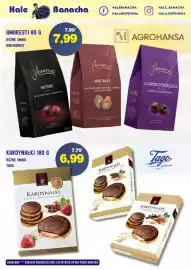 Hale Banacha gazetka Strona 27: Kardynałki Tago €6,99, Amaresti Różne smaki €7,99