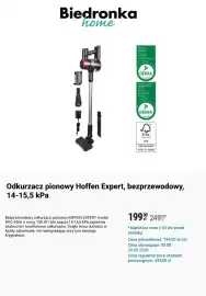 Biedronka gazetka Strona 7: Odkurzacz pionowy Hoffen Expert, bezprzewodowy, 14-15,5 kPa €199,00