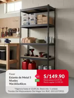 Sodimac (válido hasta 13-09)