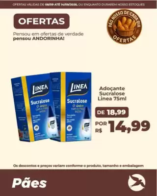 Folheto Andorinha Hipermercado (válido até 14-09)