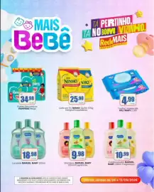 Catálogo Rede Mais Supermercados semana 37 Página 1: Toalha Umedecida Mili Baby €4,99, Leite em Pó NINHO €25,98