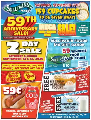 Sullivan's Foods (valid until 16-09)