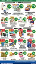 Rancho Markets weekly ad week 37 Page 2: Rancho Markets Burrito Size Flour Tortillas €3,99