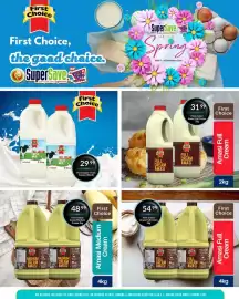 Super Save catalogue week 37 Page 28: First Choice Fresh Cream Milk €29,99, First Choice Full Cream Amasi €31,99