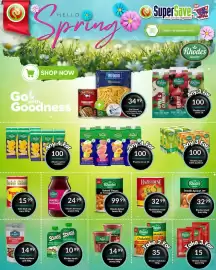 Super Save catalogue week 37 Page 39: Rhodes tomato paste €15,00, Bull Brand Curried Mince + As Good Pasta €34,99