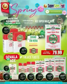 Super Save catalogue week 37 Page 6: Ace Mazie Meal €204,99, Ace maize meal €79,99