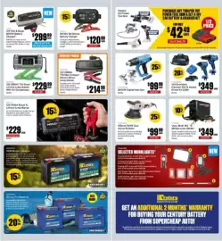 SuperCheap Auto catalogue Page 10: HORO ME 2000W Digital Heat Gun €99,99, Ctek 12V 10A 8 Stage MXS10 Battery Charger €299,99