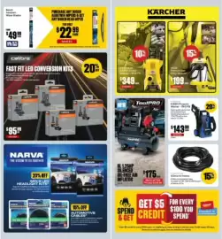 SuperCheap Auto catalogue Page 15: Kincrome Pressure Washer €143,99, Toolpro Air 9.5mm Air Hoses