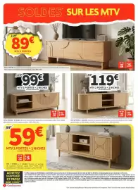 Catalogue Conforama page 3: Chêne - 2 portes + 2 niches €59,00, Chêne - my 3 portes €89,00