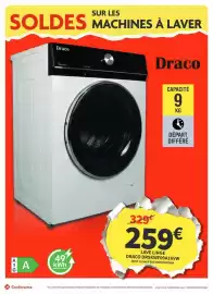 Catalogue Conforama page 39: Draco Lave Linge €259,00