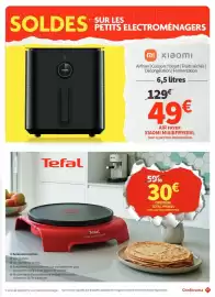 Catalogue Conforama page 46: Tefal Crêpière €30,00