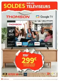 Catalogue Conforama page 54: THOMSON TÉLÉVISEUR LED UHD €299,00