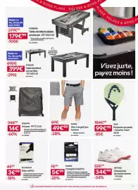 Catalogue Decathlon page 11: Decathlon - grip confort €3,99, Chaussures de tennis femme €34,99