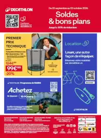 Catalogue Decathlon page 14: Doméos - trampoline d'intérieur avec filet de protection €99,99