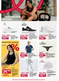 Catalogue Decathlon page 4: Adidas - chaussures de fitness femme €75,99, Casquette réglable pour femme €9,99