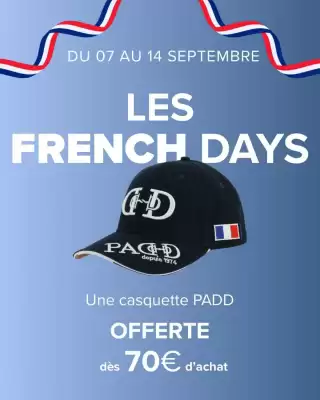 Padd (valable jusqu'au 14-09)