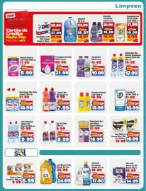 Encarte Rede Top Página 11: Papel Higiênico Personal Vip €16,99, Lava Roupas Líquido Girande Sol €24,99