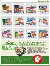 Encarte Rede Top Página 3: Biscoito de Arroz Integral Camil €6,99, Barra Proteína Dc Peanut 21g Proteína €12,99