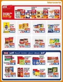 Encarte Rede Top Página 5: Barra Cereal Parati Granofibra €1,89, Biscoito Parati Leite/ Maria/ Maizena €4,99