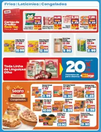 Encarte Rede Top Página 8: Fettuccine seara €9,99, Pizza soara air fryer €10,99