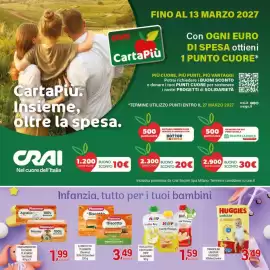 Volantino Crai | Extra Pagina 16: Il biscotto Plasmon Classico €3,49, Frullati di frutta bio Hipp €1,59