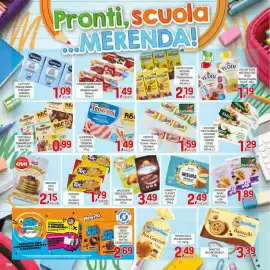Volantino Crai | Extra Pagina 20: La merenda classica Teneroni €1,49, Estathe Classico/Zero Limone - Pesca Bicchiere €1,59