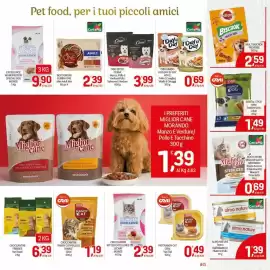 Volantino Crai | Extra Pagina 23: Bocconcini Miglior Gatto Morando €0,69, Excellence monoprotein special dog monge €9,90