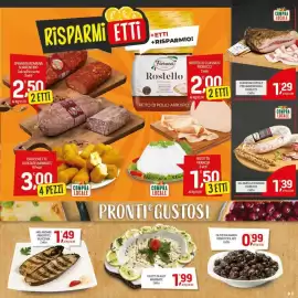 Volantino Crai | Extra Pagina 9: Salamella romana Fiorucci Letto €1,39, Ricotta Francia €1,50