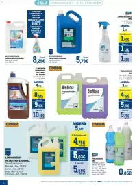 Catálogo Makro Página 12: Aro fregasuelos €0,85, Mr. Proper limpiador superficies delicadas €8,88