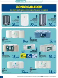 Catálogo Makro Página 24: Metro Professional bobina 2 capas €10,09, Metro Professional bobina eco 2 capas €26,99