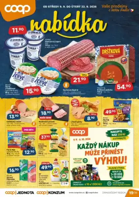 Coop | Jednota/Konzum (platné do 22-09)