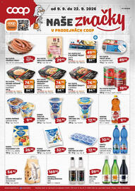 Coop leták | Jednota Strana 4: DLE GUSTA SEKANÁ SVÍČKOVÁ €74,90, DLE GUSTA Vídeňské párky €17,90