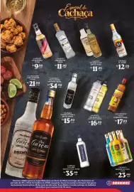 Catálogo Bahamas Supermercados Página 9: Cachaça rainha da cana €23,90, Cachaça Charmosa de Minas €11,99