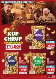 Kaufland gazetka tydzień 37 Strona 14: Orzechy nerkowca K-Classic €8,99