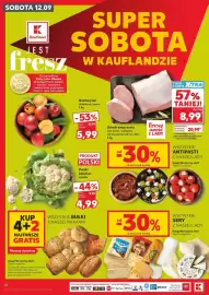 Kaufland gazetka tydzień 37 Strona 18: Schab bez kości €8,99