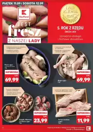 Kaufland gazetka tydzień 37 Strona 22: Noga z gęsi Tradycyjny Smak €69,99