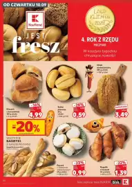 Kaufland gazetka tydzień 37 Strona 28: Chleb wieloziarnisty €3,49