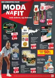 Kaufland gazetka tydzień 37 Strona 48: Jogurt pitny Łaciaty €3,99