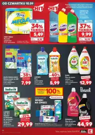 Kaufland gazetka tydzień 37 Strona 56: Płyn do mycia wc Domestos €9,99