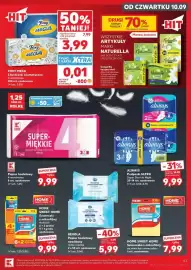 Kaufland gazetka tydzień 37 Strona 57: Podpaski Always €9,99