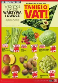 Kaufland gazetka tydzień 37 Strona 6: Sałata lodowa K-Stąd Takie Dobre €3,99