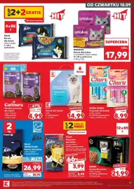 Kaufland gazetka tydzień 37 Strona 61: Karma dla kota Whiskas €17,99