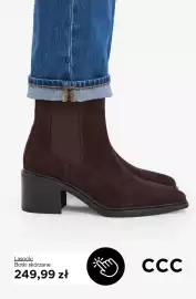 CCC gazetka tydzień 37 Strona 3: Botki skórzane Lasocki €249,99